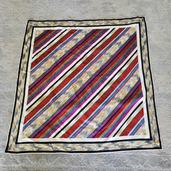 Jim Thompson Accessories - Classy Jim Thompson signed vintage silk scarf